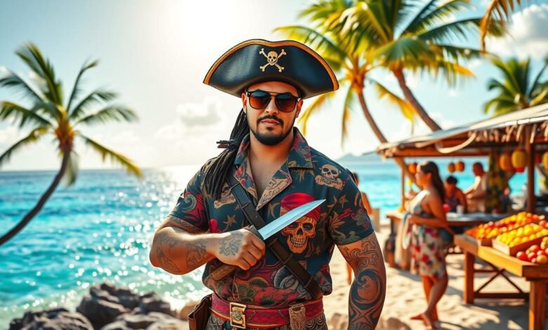 Like a Dragon Pirate map